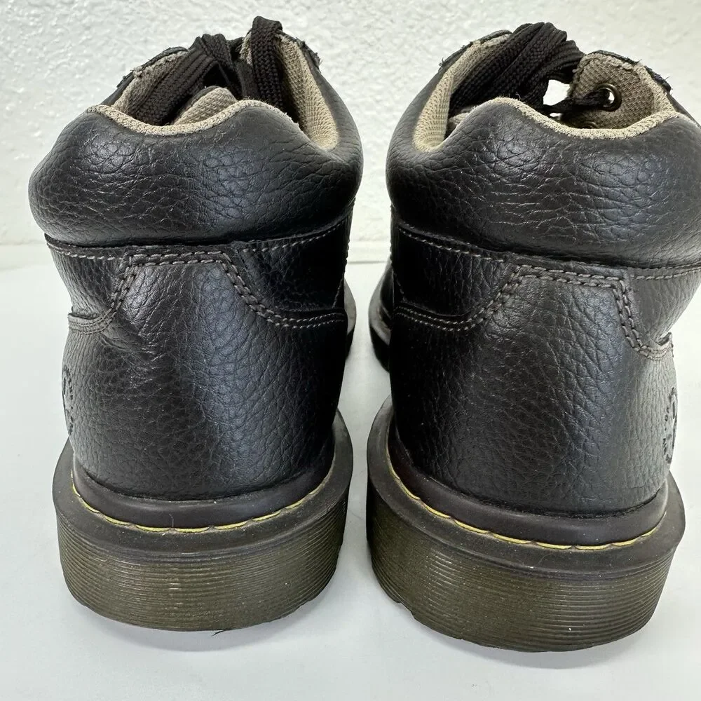 Dr. Martens Harrisfield Brown Leather Chukka Shoes Boots: Men's 9- Women's 10